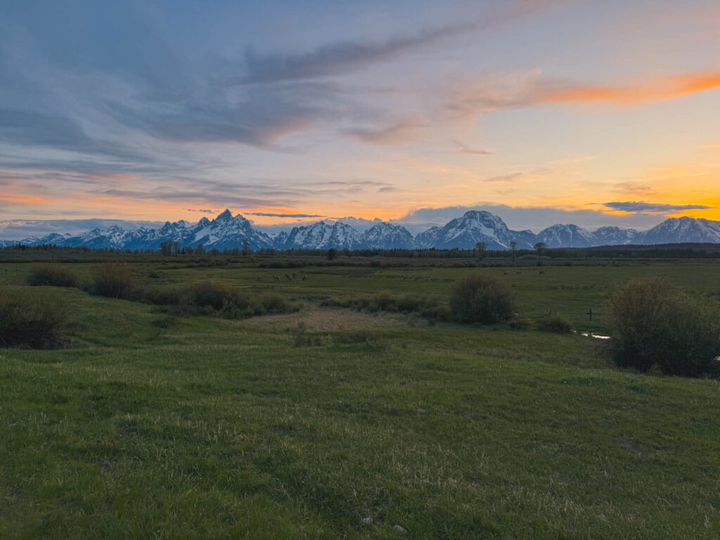 Grand Teton #views #mountains #vacatiion #sunsets